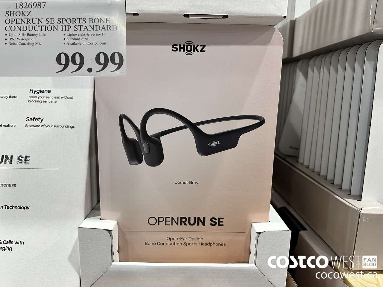 1826987 SHOKZ OPENRUN SE SPORTS BONE CONDUCTION HP STANDARD $99.99