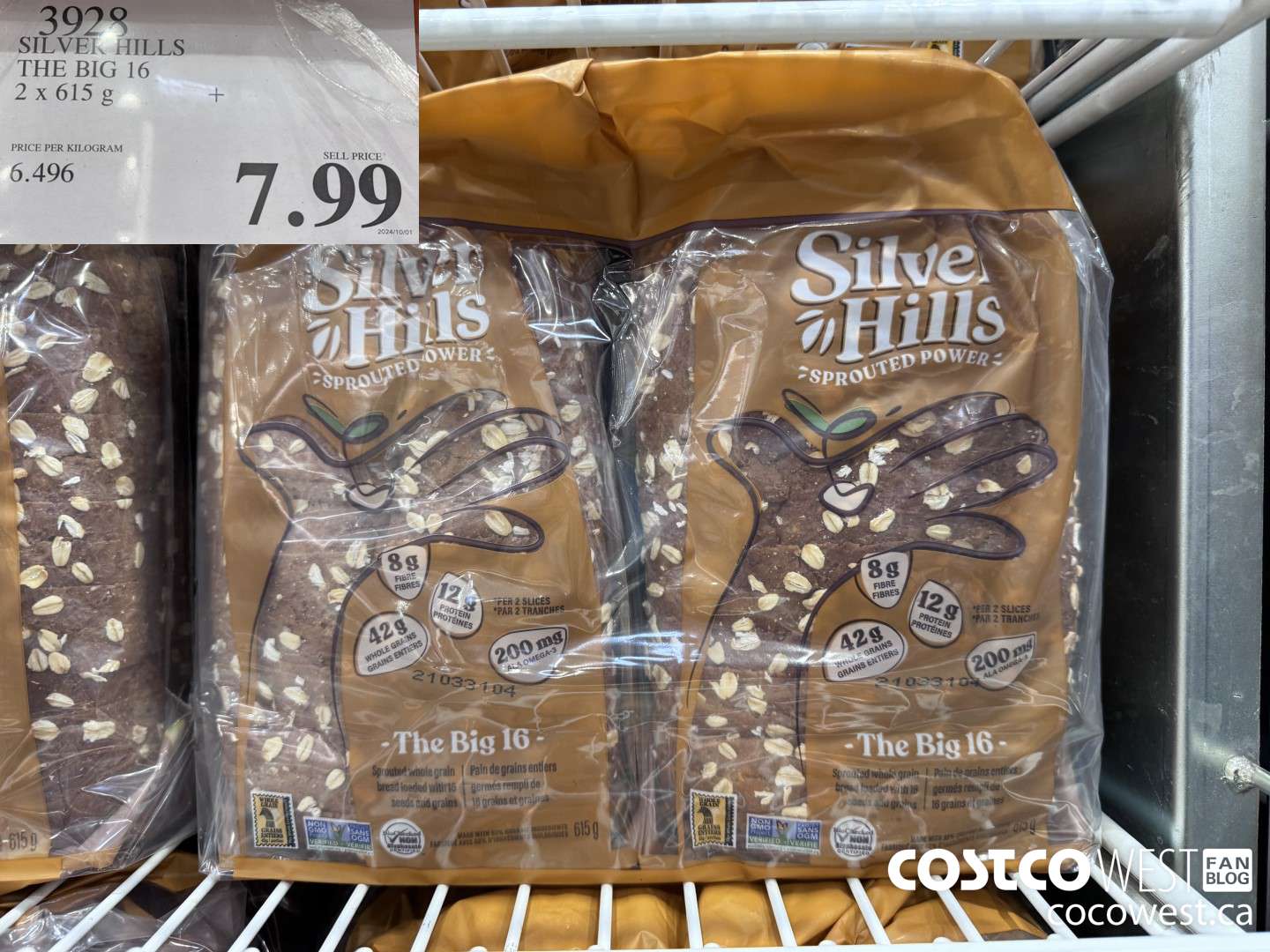 3928 SILVER HILLS THE BIG 16 2 x 615 g $7.99
