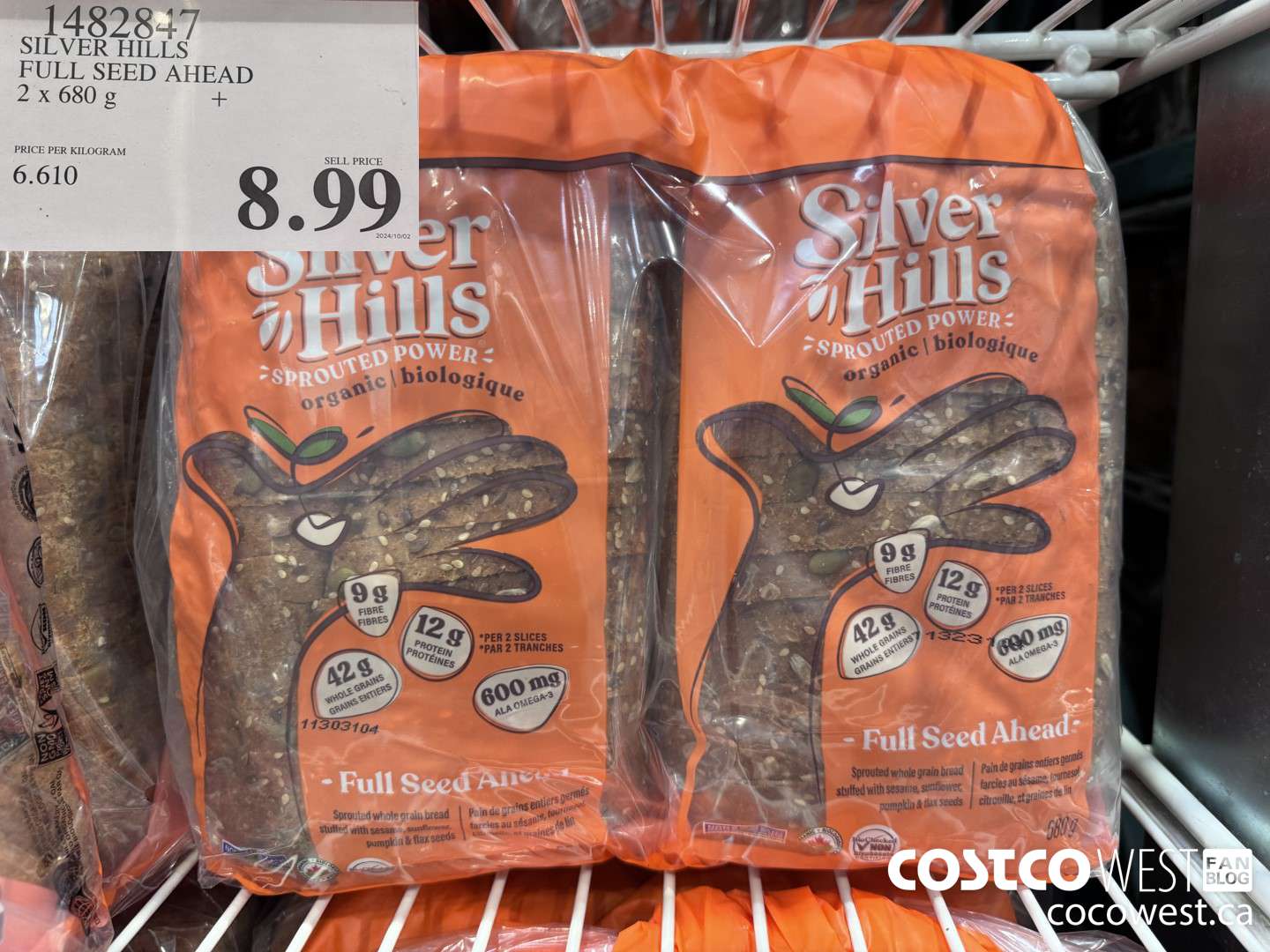 1482847 SILVER HILLS FULL SEED AHEAD 2 x 680 g $8.99