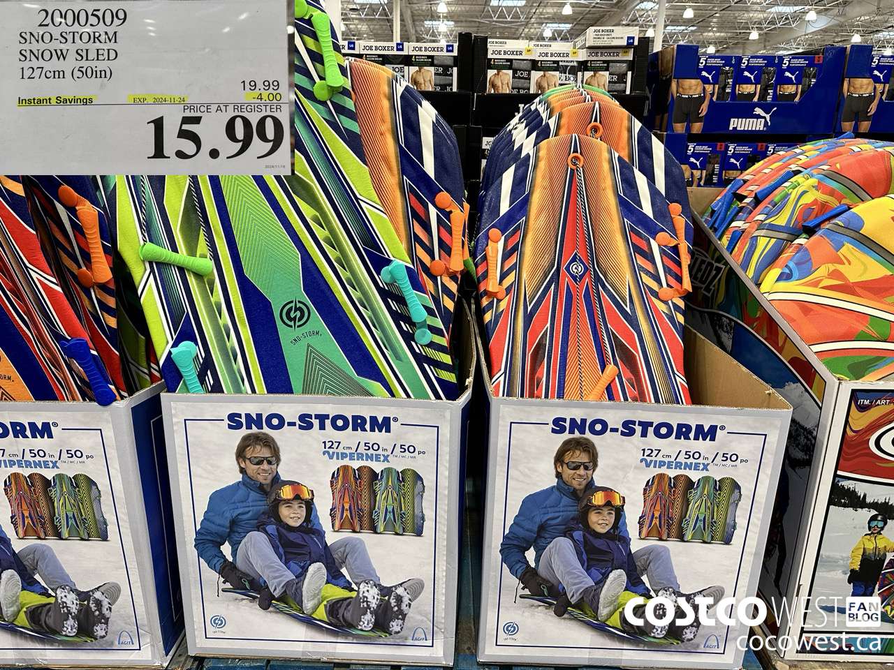 2000509 SNO STORM SNOW SLED 127 CM (50 IN) ($4.00 INSTANT SAVINGS EXPIRES ON 2024-11-24) $15.99