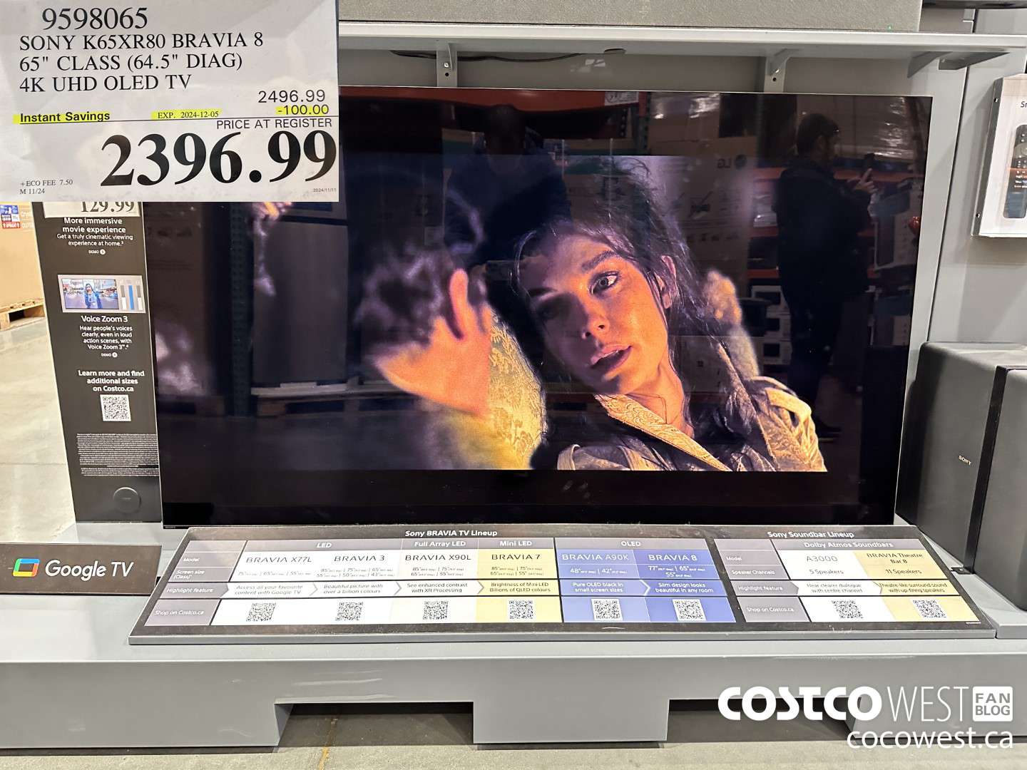 9598065 SONY K65XR80 BRAVIA 8 65