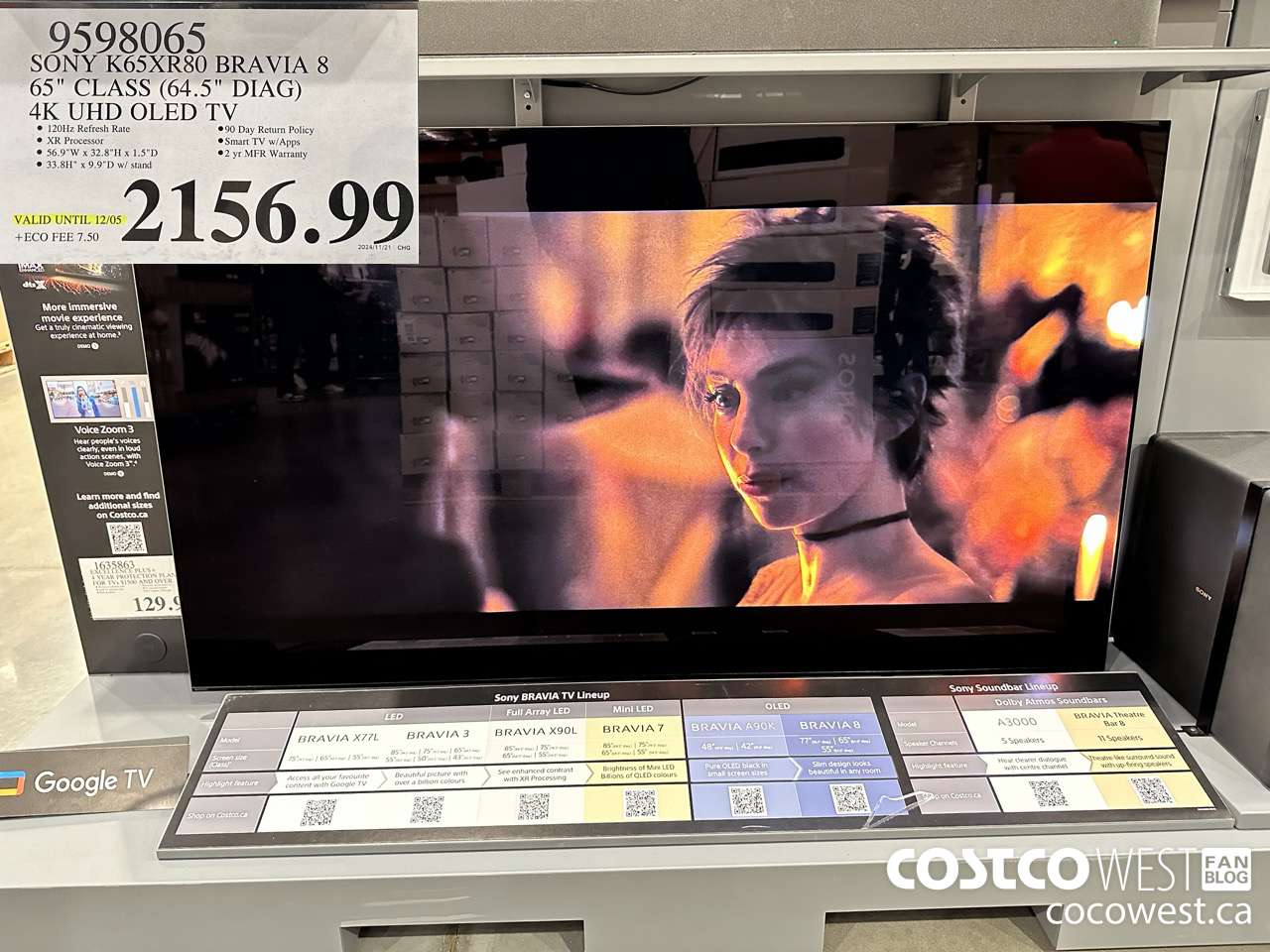 9598065 SONY K65XR80 BRAVIA 8 65