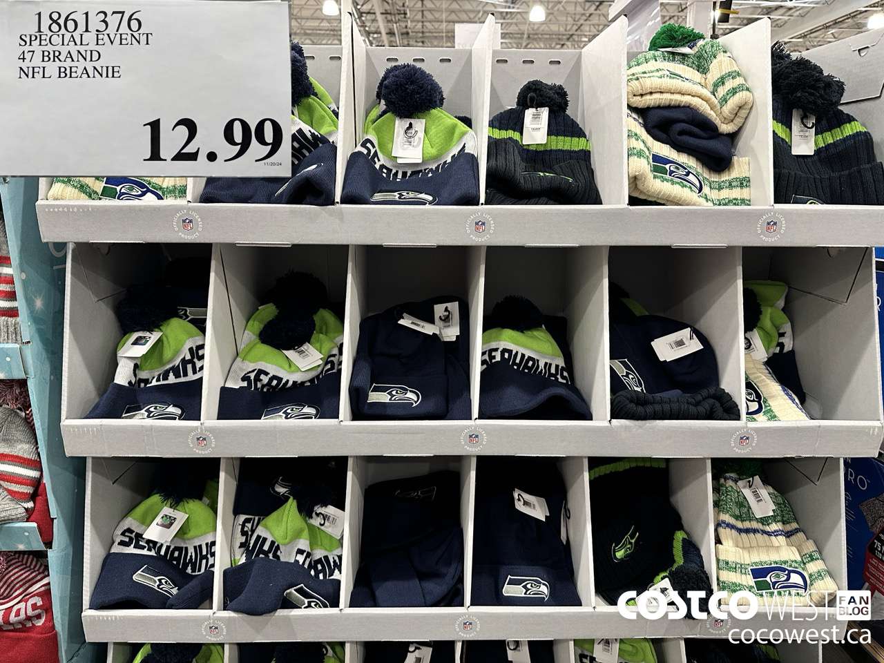 1861376 SPECIAL EVENT 47 BRAND NFL BEANIE $12.99