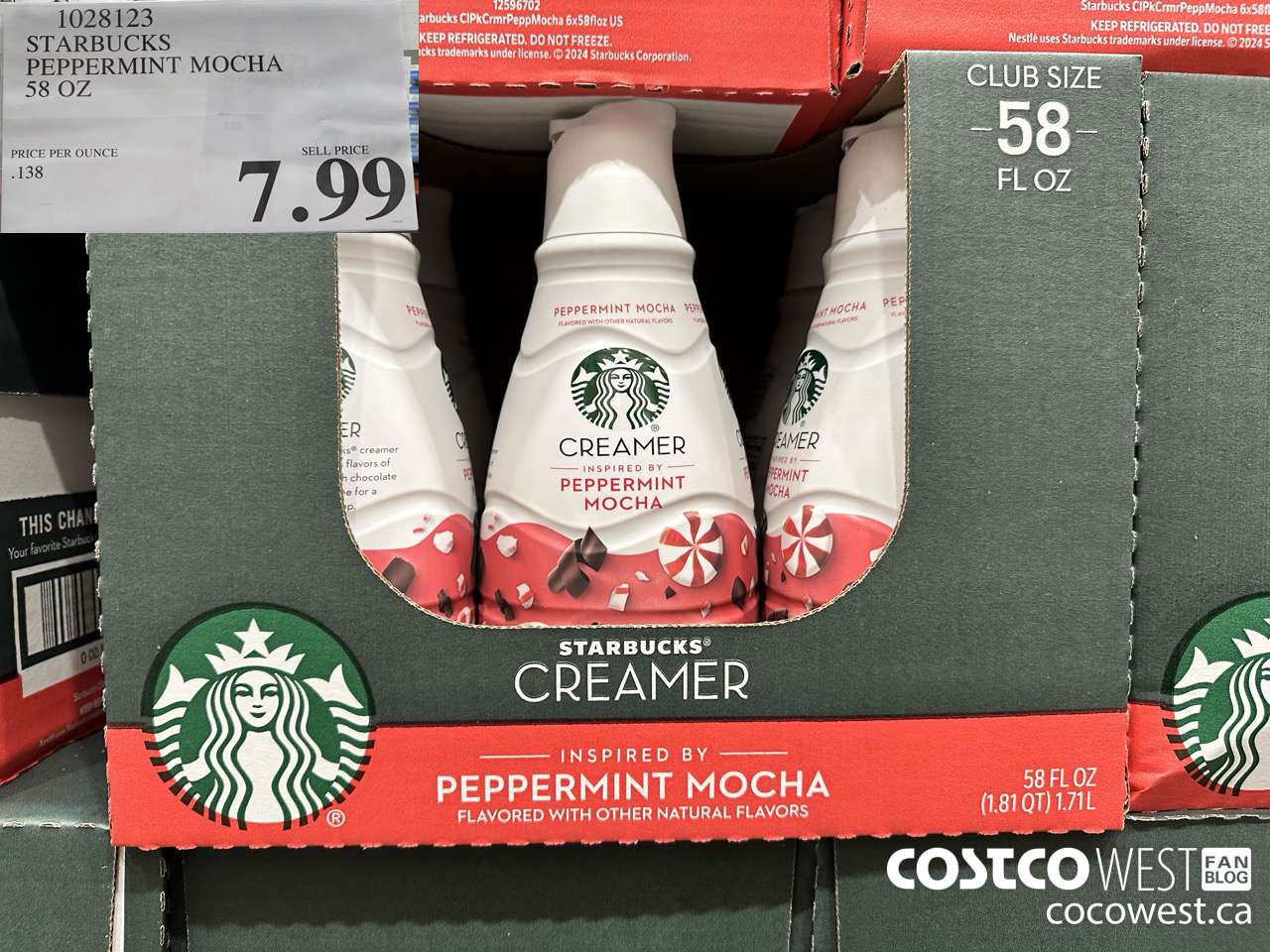 1028123 STARBUCKS PEPPERMINT MOCHA 58OZ $7.99