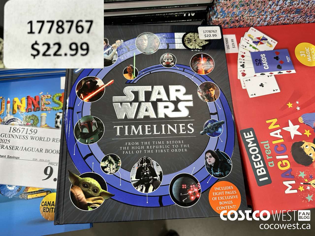 1778767 STAR WARS TIMELINES  $22.99