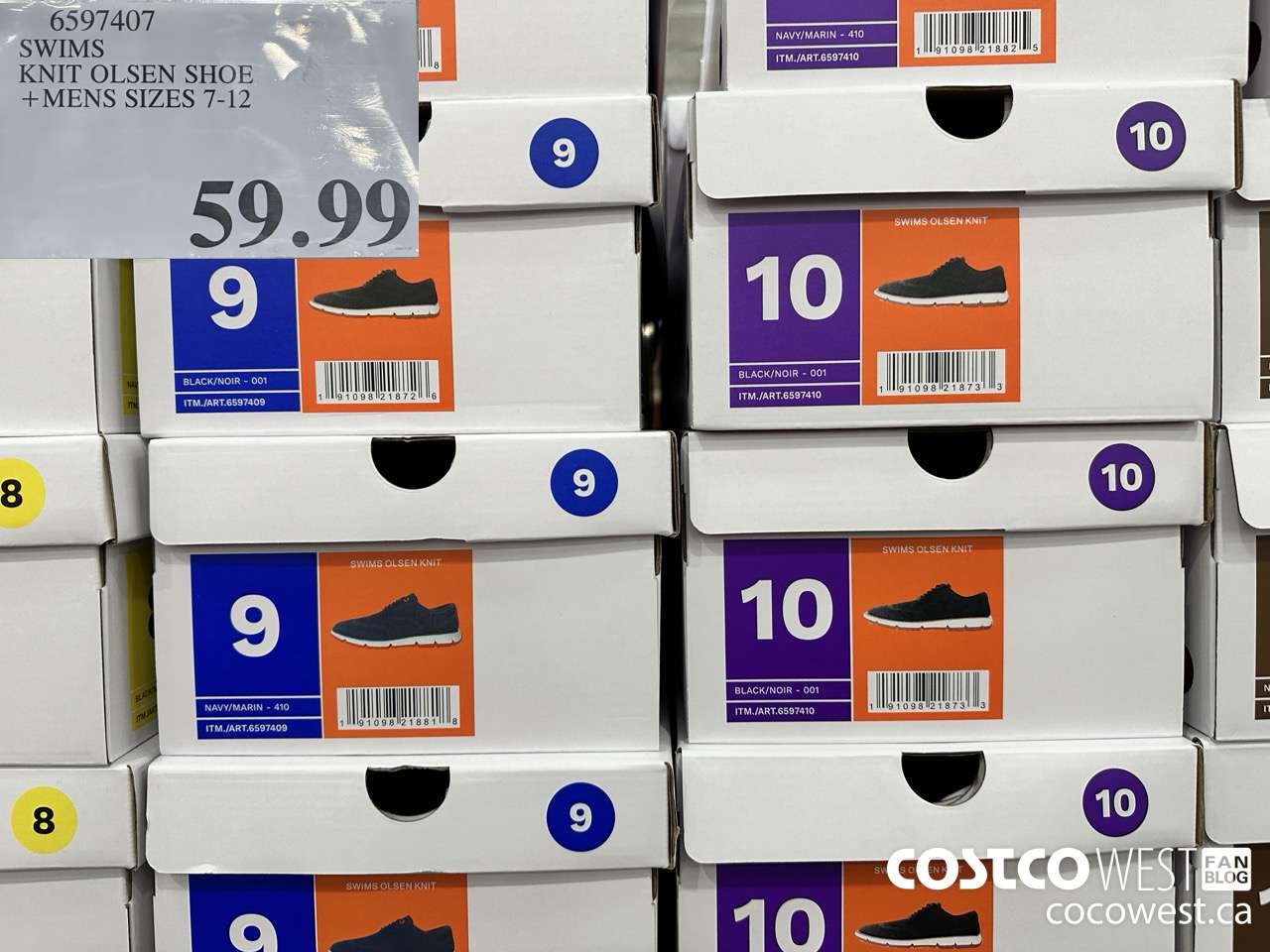 6597407 SWIMS KNIT OLSEN SHOE MENS SIZES 7-12 $59.99