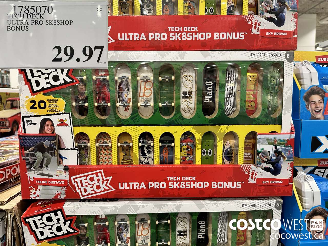 1785070 TECH DECK ULTRA PRO SK8SHOP BONUS $29.97