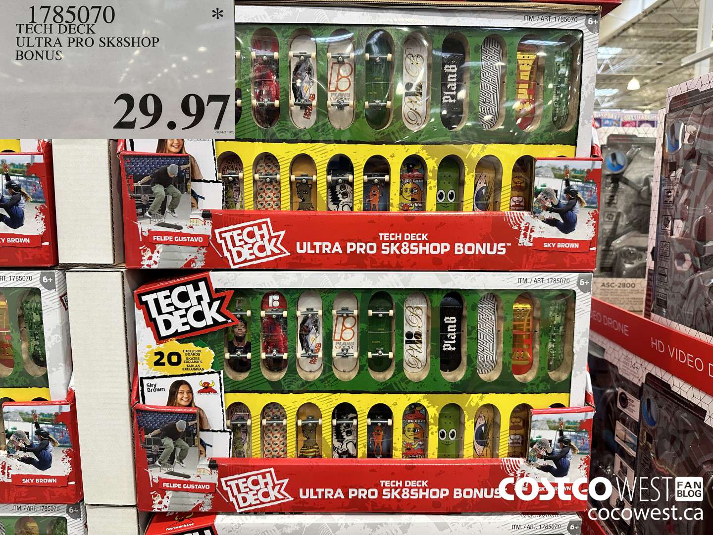 1785070 TECH DECK ULTRA PRO SK8SHOP BONUS  $29.97