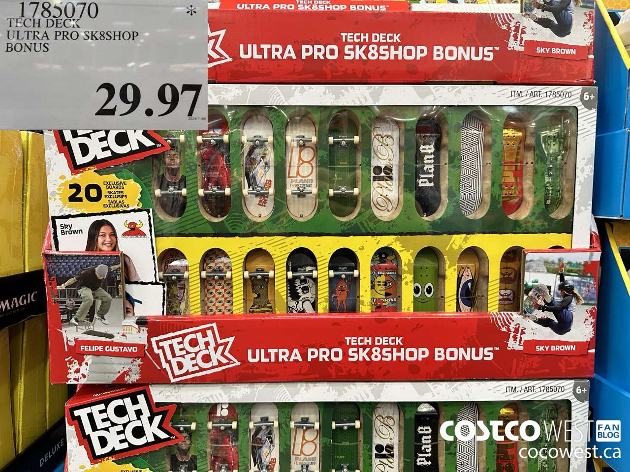 1785070 TECH DECK ULTRA PRO SK8SHOP BONUS  $29.97