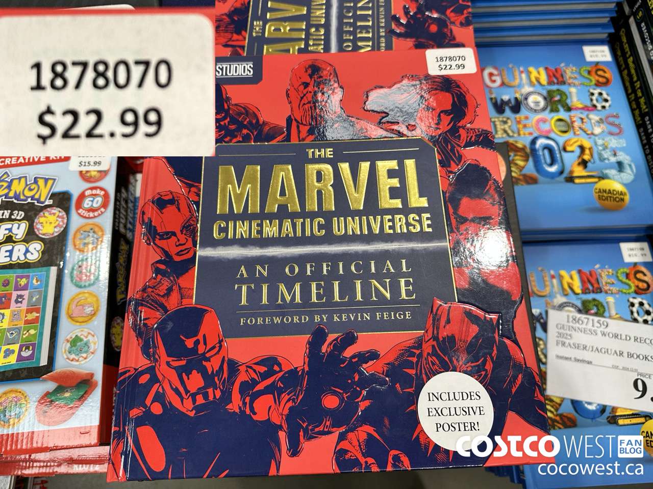 1878070 THE MARVEL CINEMATIC UNIVERSE AN OFFICIAL TIMELINE  $22.99