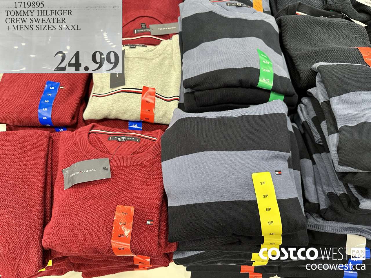 1719895 TOMMY HILFIGER CREW SWEATER MENS SIZES S-XXL  $24.99