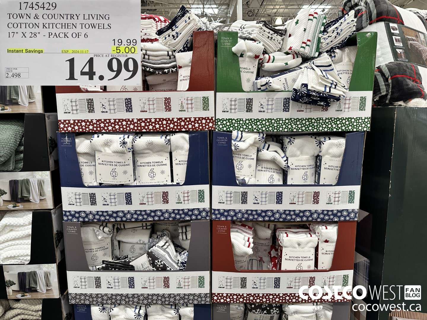 1745429 TOWN & COUNTRY LIVING COTTON KITCHEN TOWELS 17