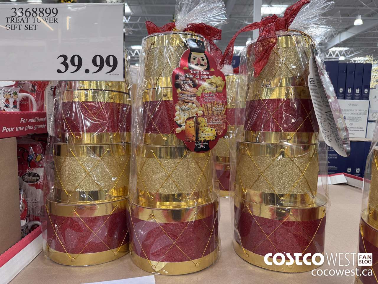 3368899 TREAT TOWER GIFT SET $39.99