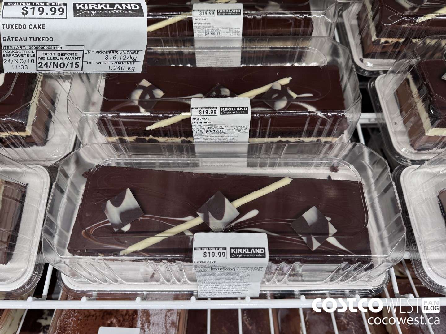 23133 TUXEDO CAKE $19.99