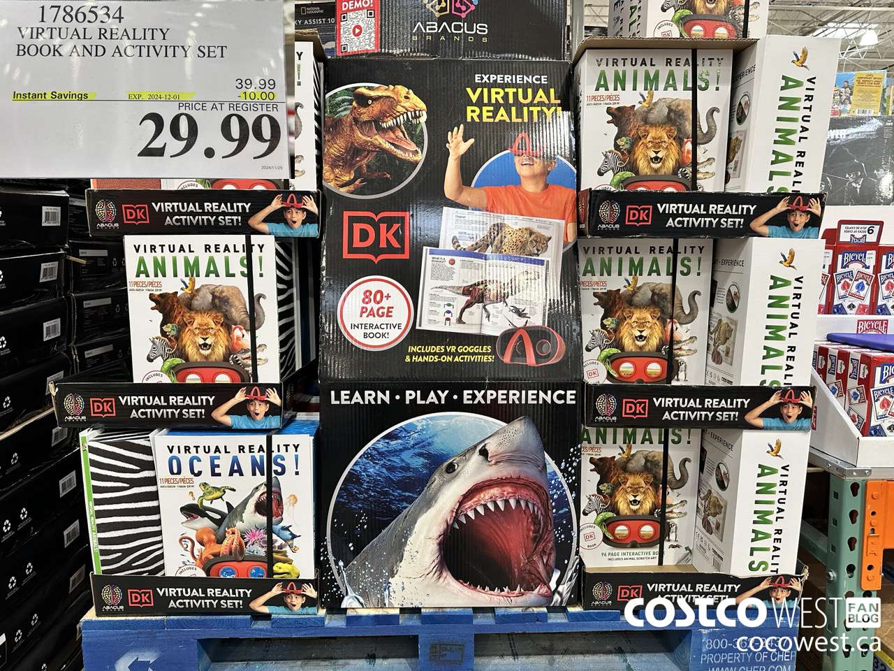 1786534 VIRTUAL REALITY BOOK AND ACTIVITY SET  ($10.00 INSTANT SAVINGS EXPIRES ON 2024-12-01) $29.99