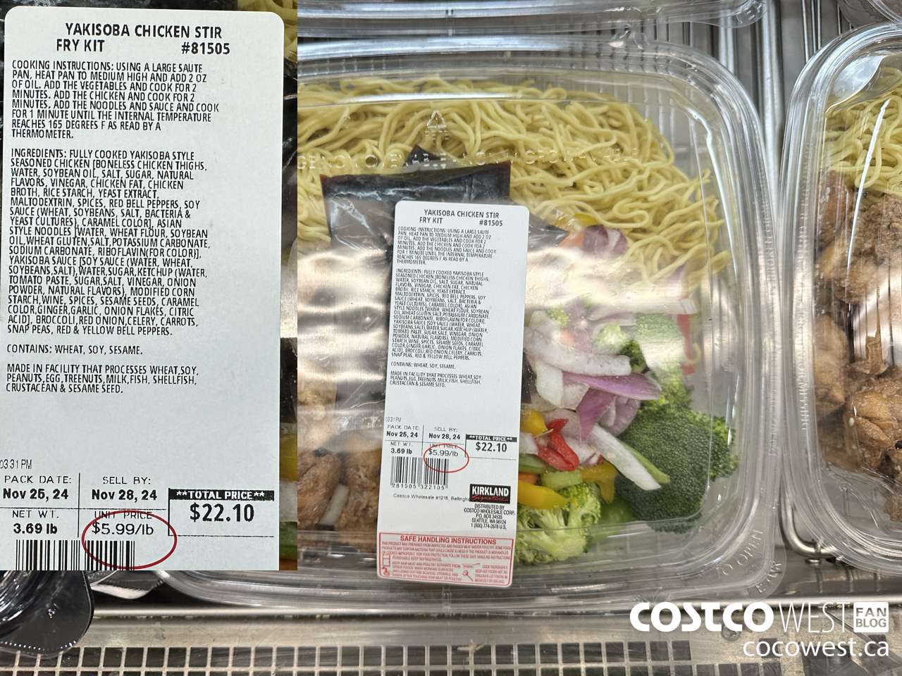 81505 YAKISOBA STIR FRY KIT PER LB $5.99