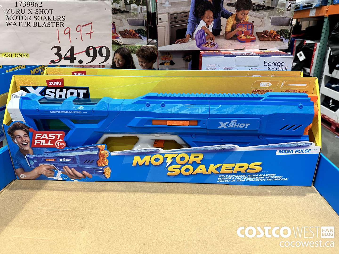 1739962 ZURU X-SHOT MOTOR SOAKERS WATER BLASTER $19.97