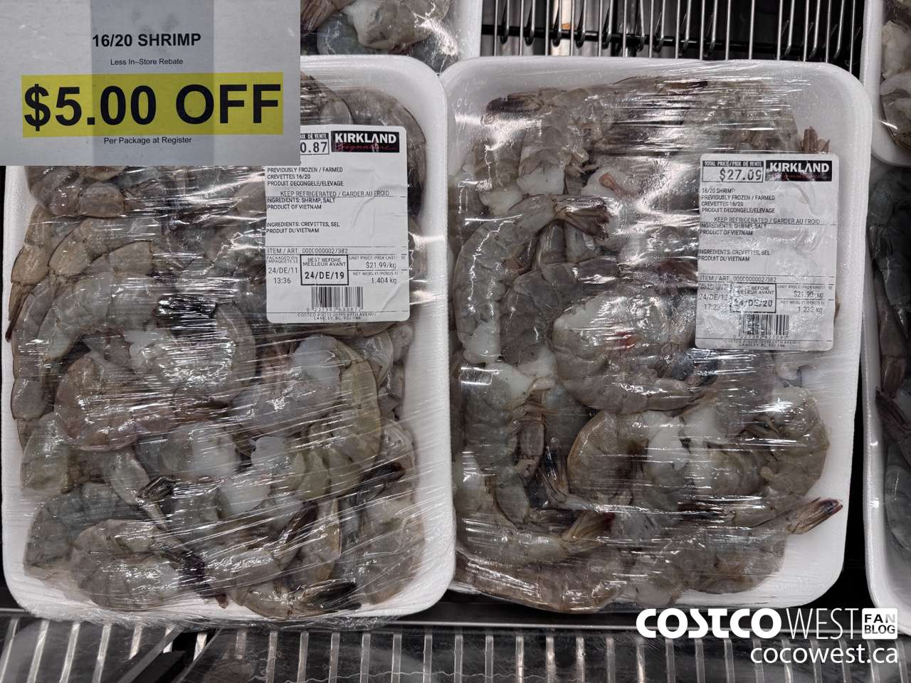 47886 16/20 SHRIMP ($5.00 INSTANT SAVINGS)