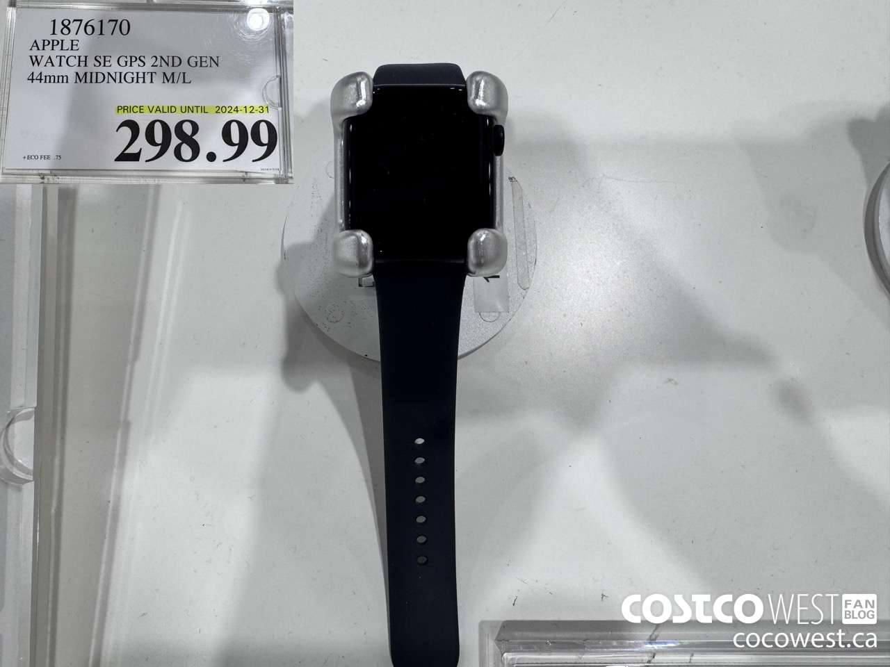 1876170 APPLE WATCH SE GPS 2ND GEN 44MM MIDNIGHT M/L (EXPIRES ON 2024-12-31) $298.99