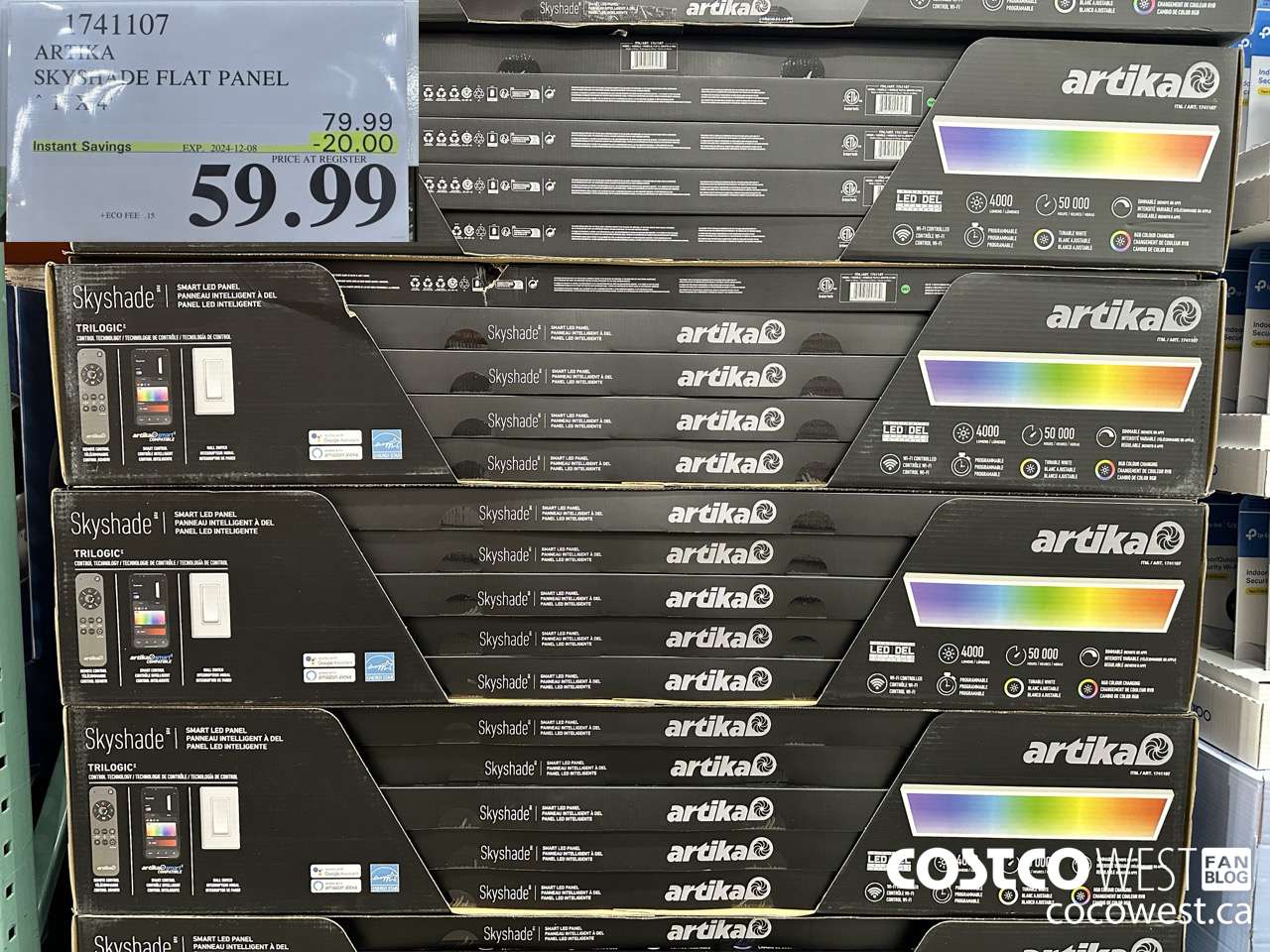 1741107 ARTIKA SKYSHADE FLAT PANEL ($20.00 INSTANT SAVINGS EXPIRES ON 2024-12-08) $59.99
