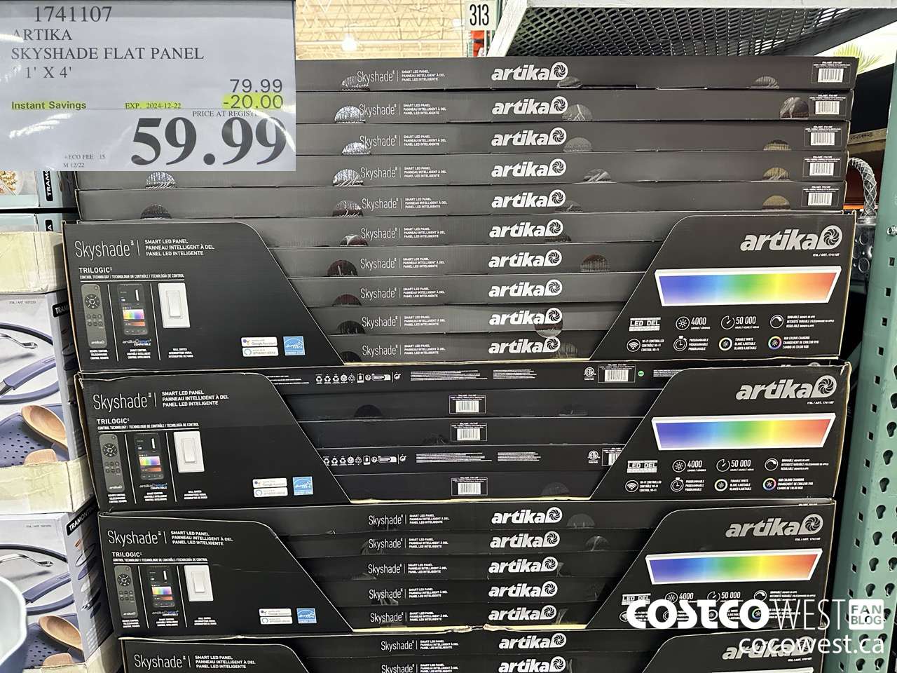 1741107 ARTIKA SKYSHADE FLAT PANEL ($20.00 INSTANT SAVINGS EXPIRES ON 2024-12-22) $59.99
