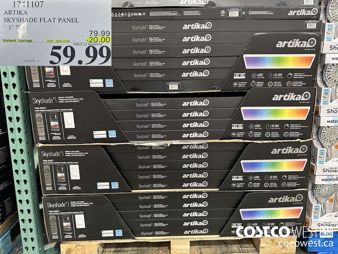 1741107 ARTIKA SKYSHADE FLAT PANEL ($20.00 INSTANT SAVINGS EXPIRES ON 2024-12-29) $59.99