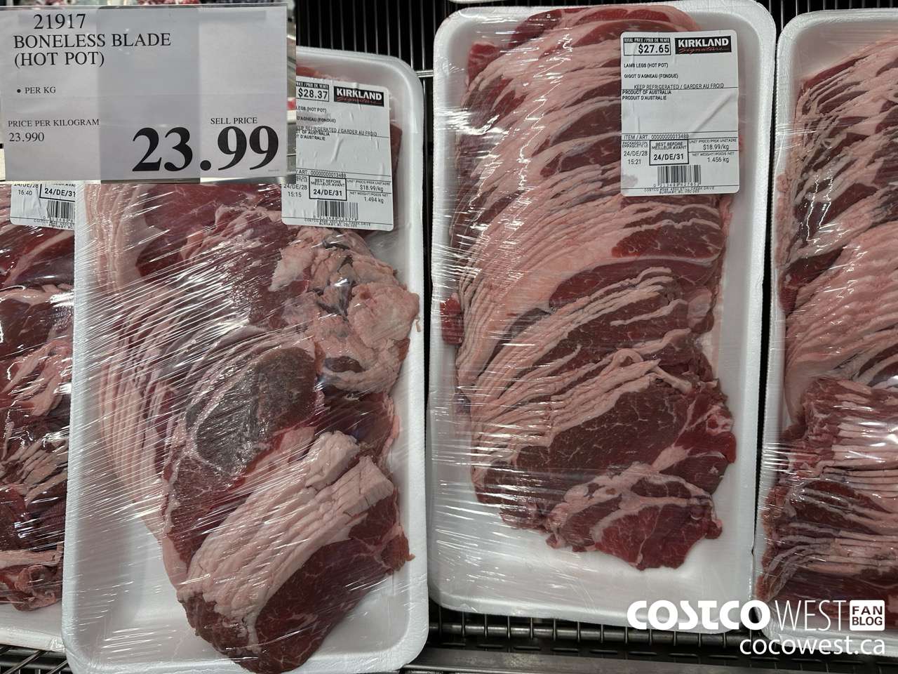 21917 BONELESS BLADE (HOT POT) $23.99