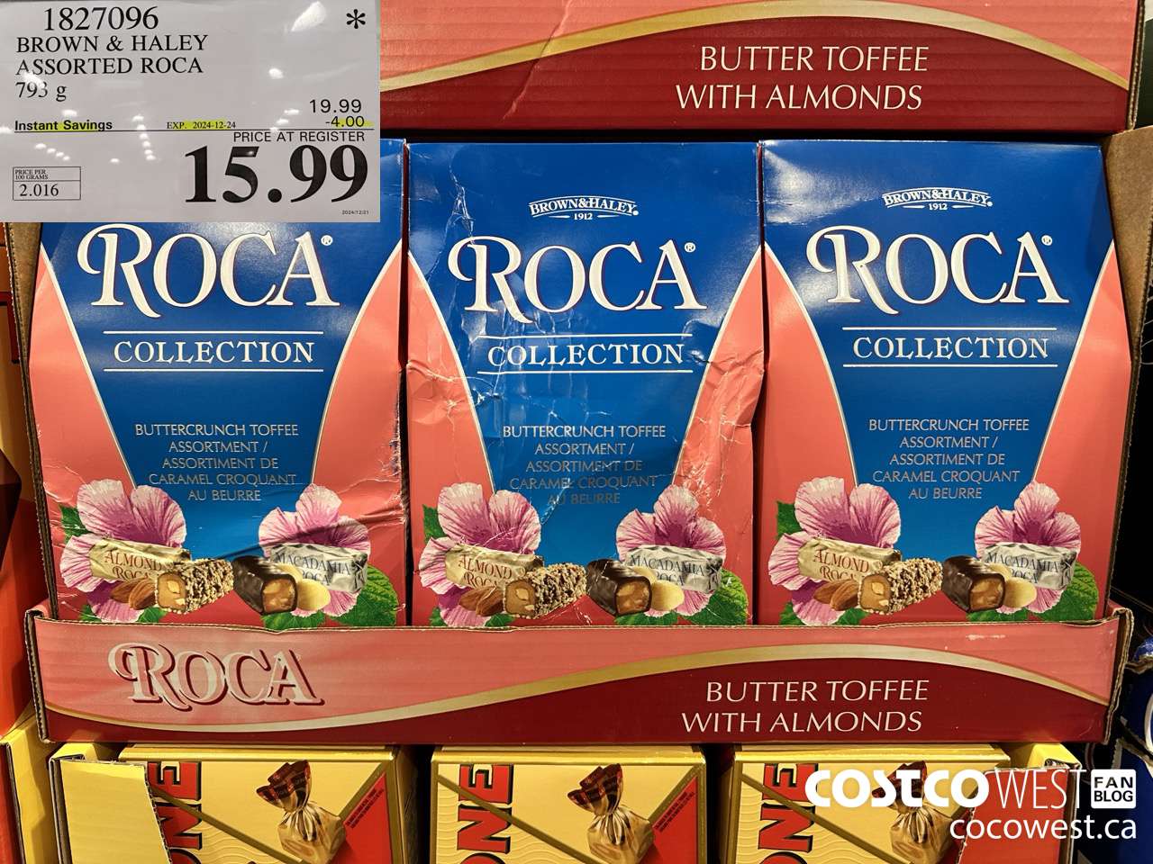 1827096 BROWN & HALEY ASSORTED ROCA 793G ($4.00 INSTANT SAVINGS EXPIRES ON 2024-12-24) $15.99