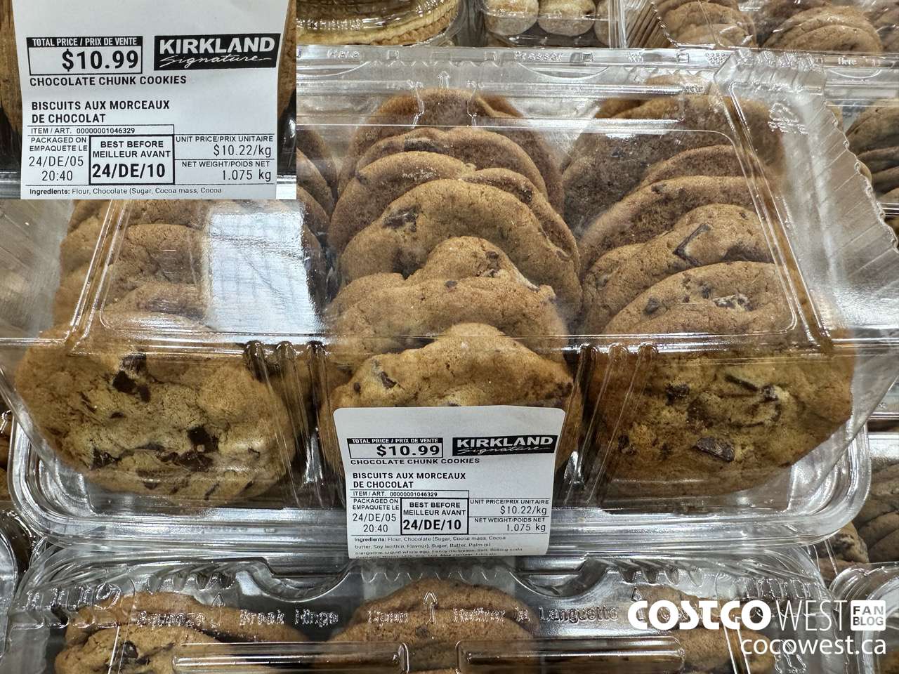1046329 CHOCOLATE CHUNK COOKIES $10.99