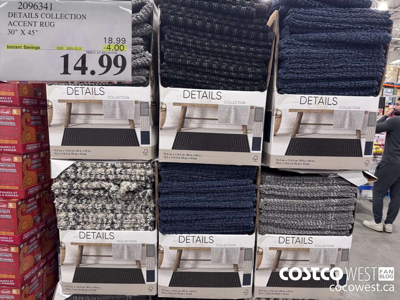 2096341 DETAILS COLLECTION ACCENT RUG 30