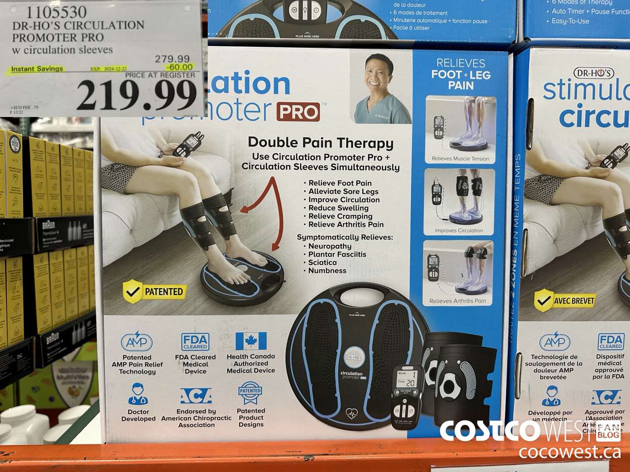 1105530 DR-HO'S CIRCULATION PROMOTER PRO W CIRCULATION SLEEVES ($60.00 INSTANT SAVINGS EXPIRES ON 2024-12-22) $219.99