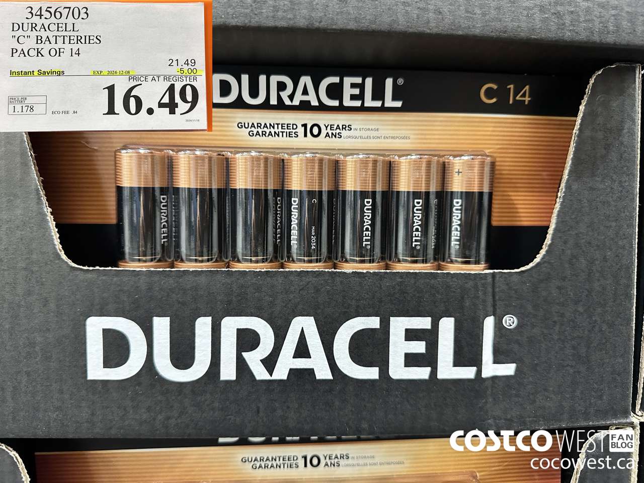 3456703 DURACELL 