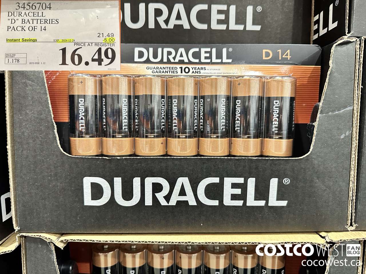 3456704 DURACELL 