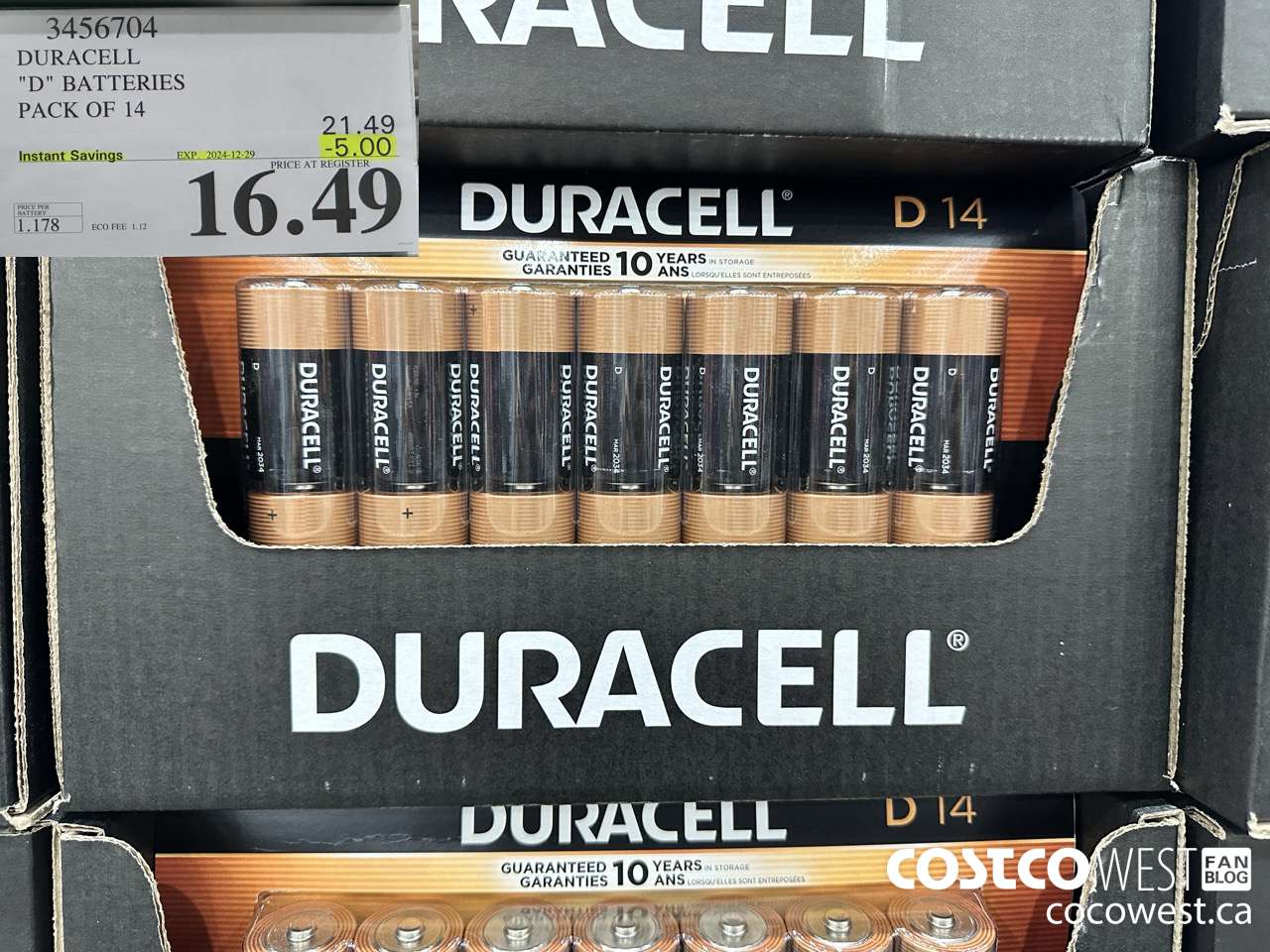 3456704 DURACELL 