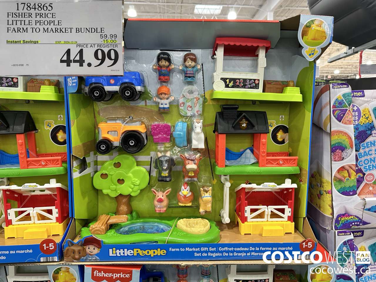 1784865 FISHER PRICE LITTLE PEOPLE FARM TO MARKET BUNDLE ($15.00 INSTANT SAVINGS EXPIRES ON 2024-12-24) $44.99