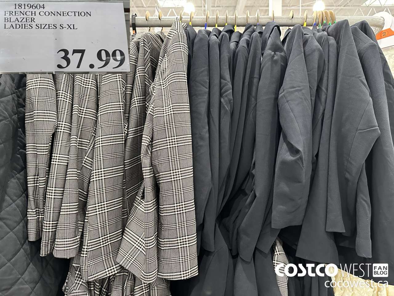 1819604 FRENCH CONNECTION BLAZER LADIES SIZES S-XL $37.99