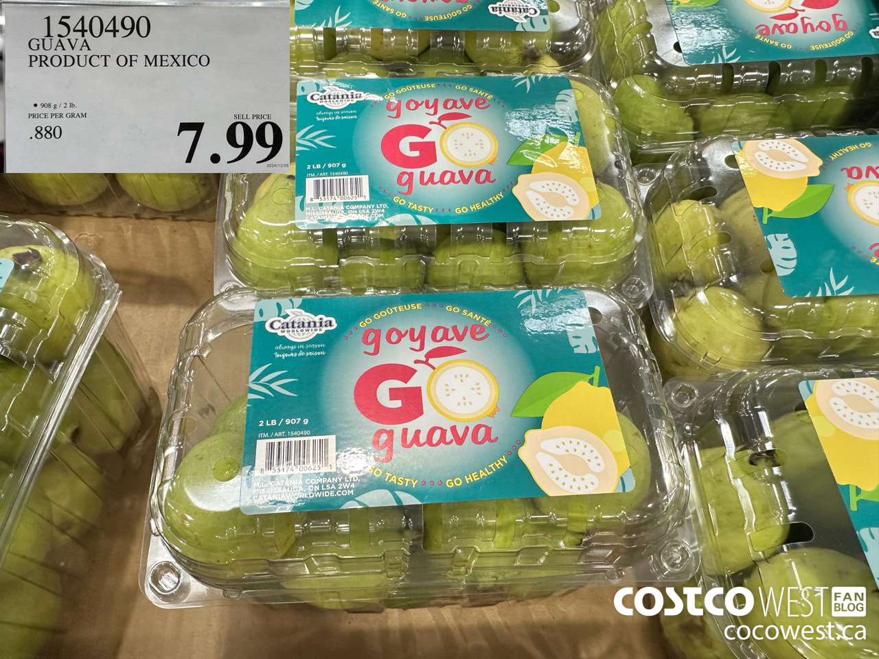 1540490 GUAVA PRODUCT OF MEXICO $7.99