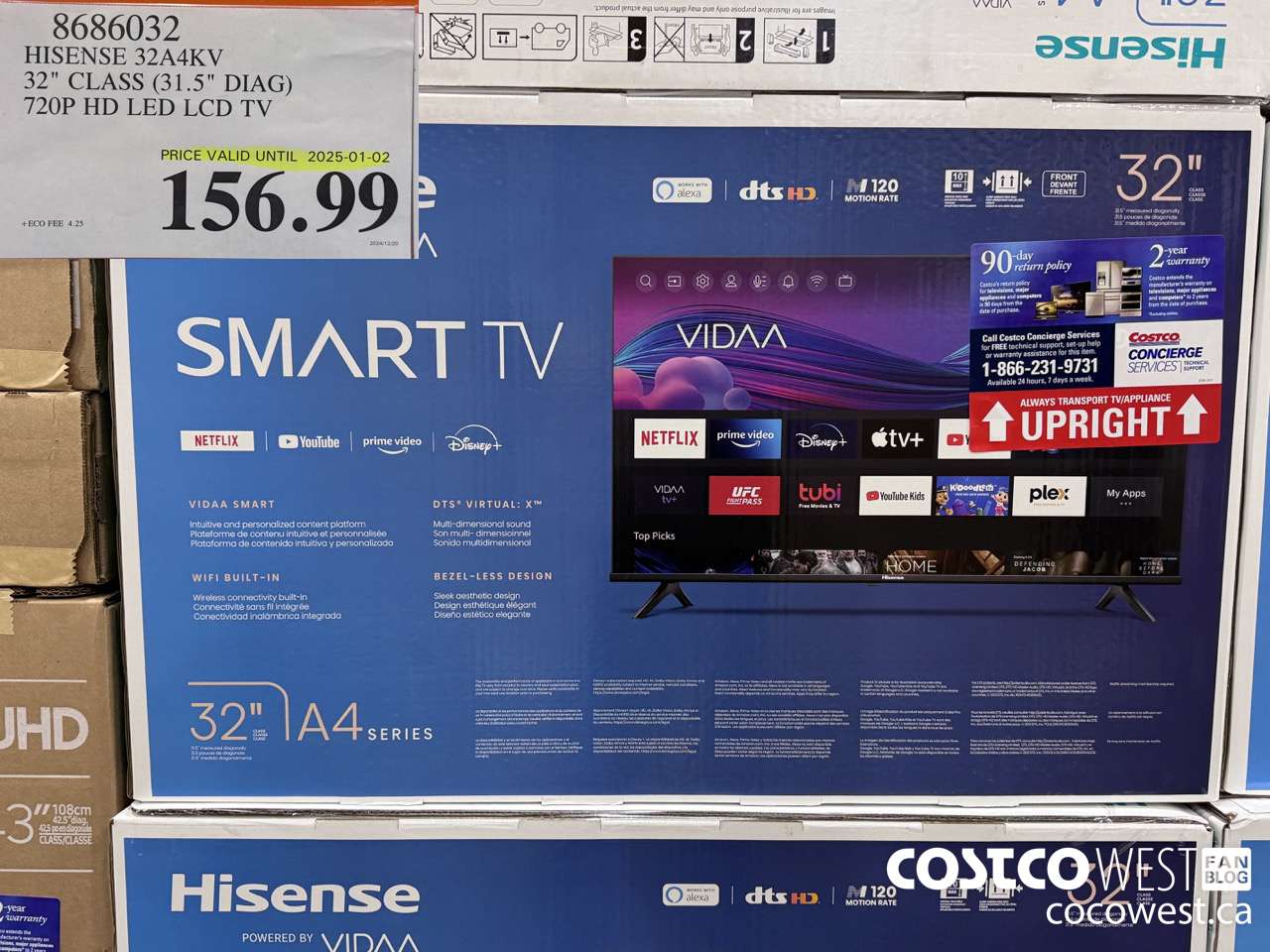 8686032 HISENSE 32A4KV 32