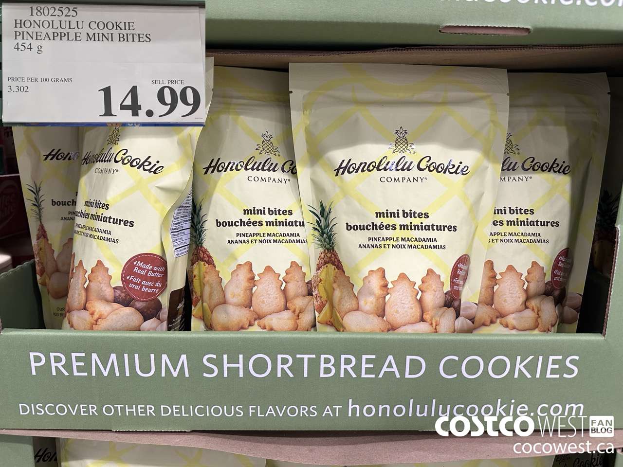 1802525 HONOLULU COOKIE PINEAPPLE MINI BITES 454 G $14.99