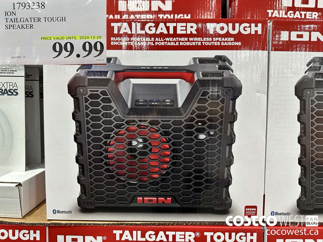 1793338 ION AUDIO TAILGATER TOUGH SPEAKER (EXPIRES ON 2024-12-29) $99.99