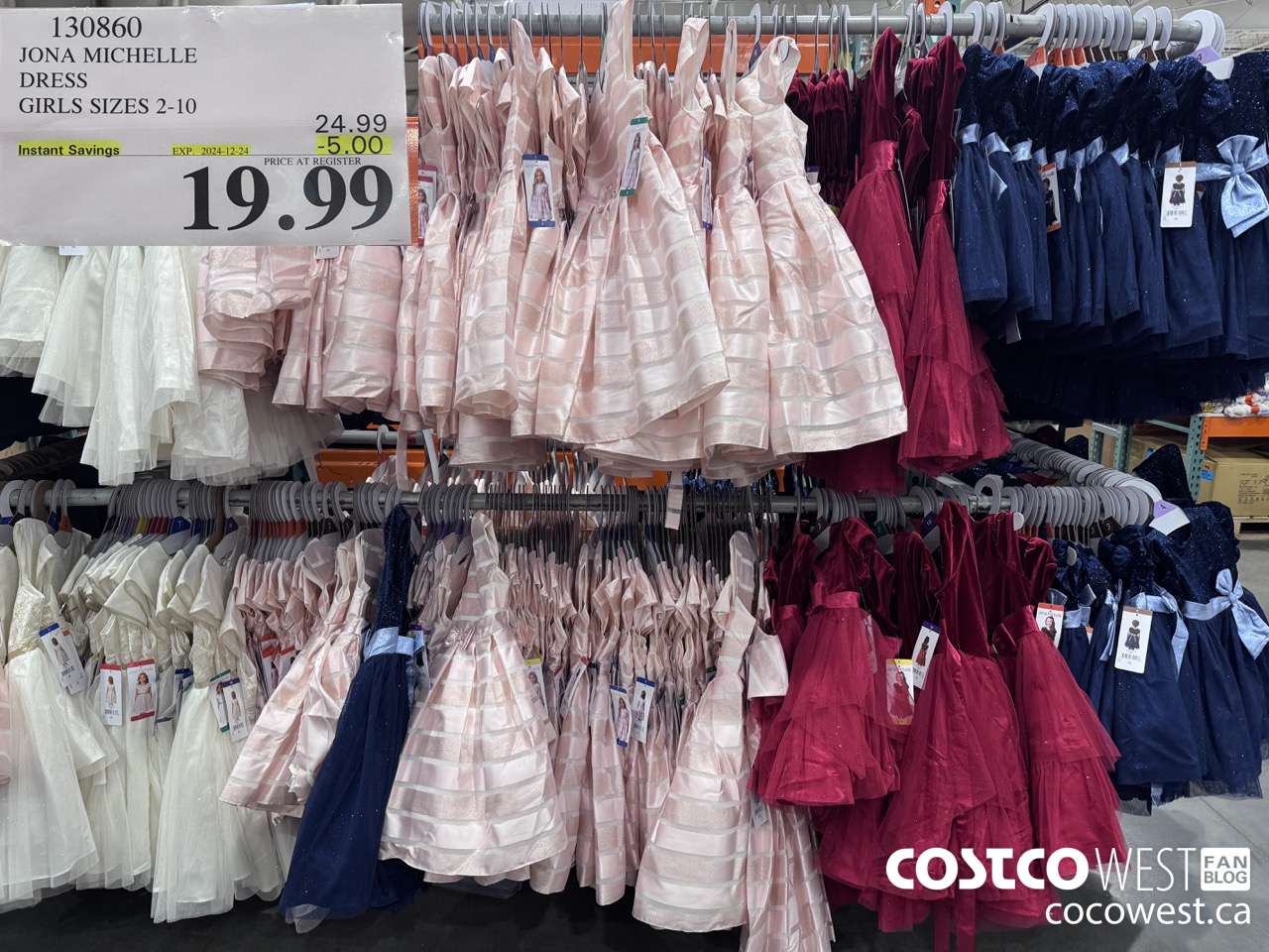 130860 JONA MICHELLE DRESS GIRLS SIZES 2-10 ($5.00 INSTANT SAVINGS EXPIRES ON 2024-12-24) $19.99