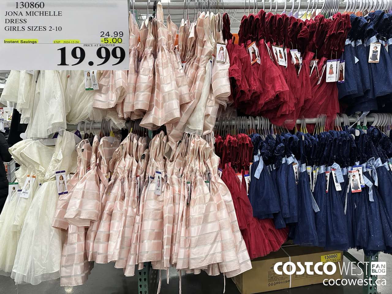 130860 JONA MICHELLE DRESS GIRLS SIZES 2-10 ($5.00 INSTANT SAVINGS EXPIRES ON 2024-12-24) $19.99