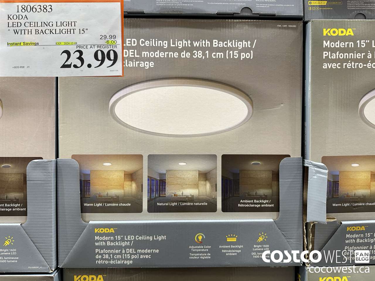 1806383 KODA LED CEILING LIGHT WITH BACKLIGHT 15