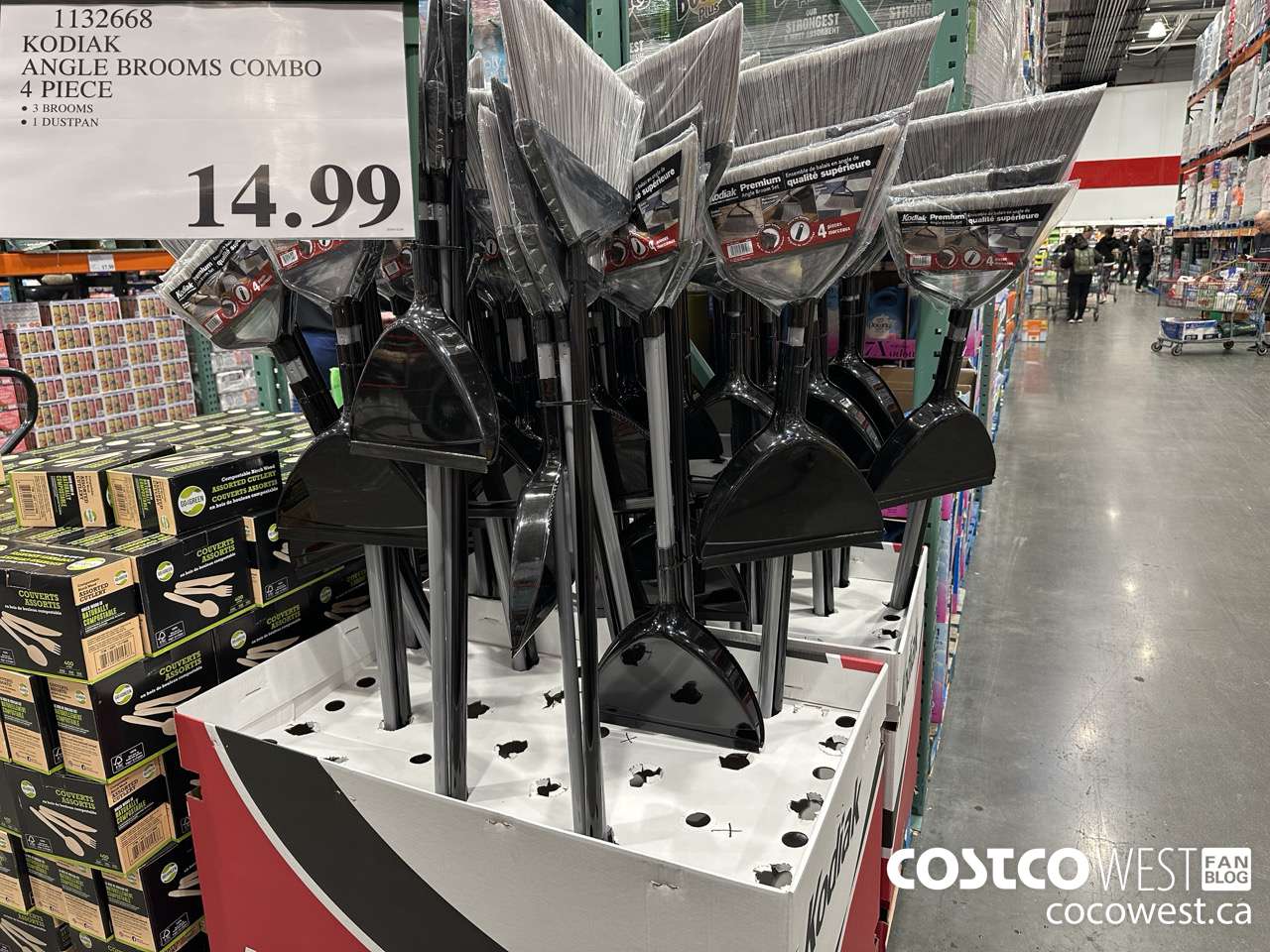 1132668 KODIAK ANGLE BROOMS COMBO 4 PIECE $14.99