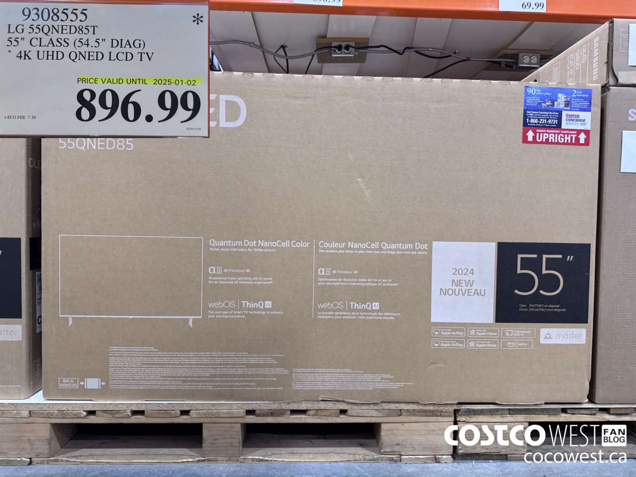 9308555 LG 55QNED85T 55