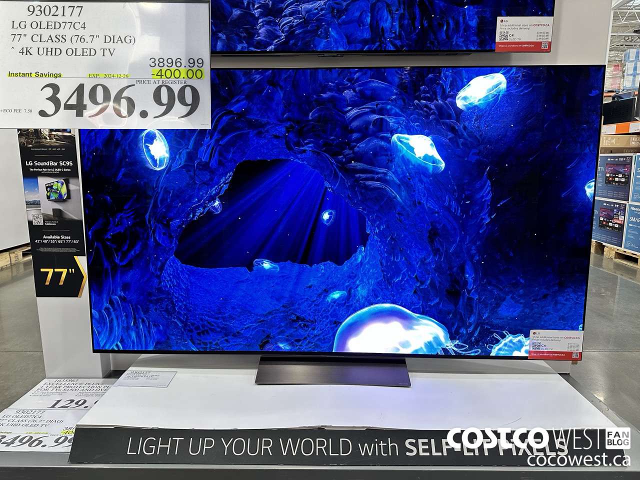 9302177 LG OLED77C4 77