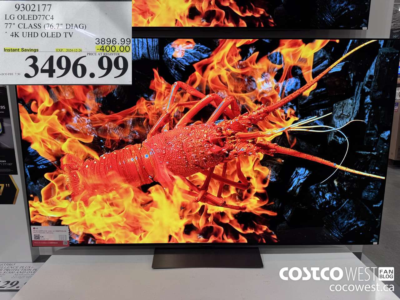 9302177 LG OLED77C4 77