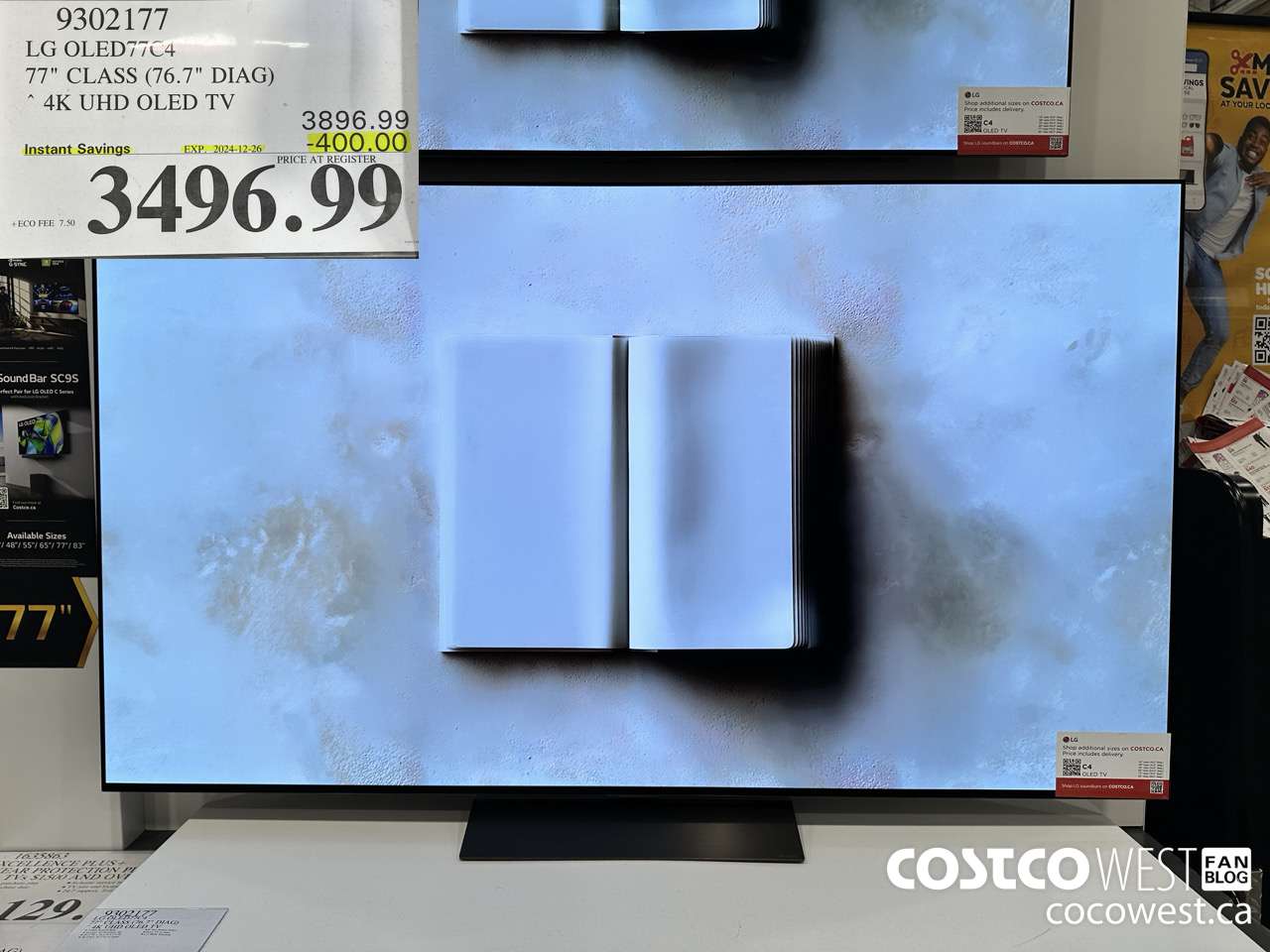 9302177 LG OLED77C4 77