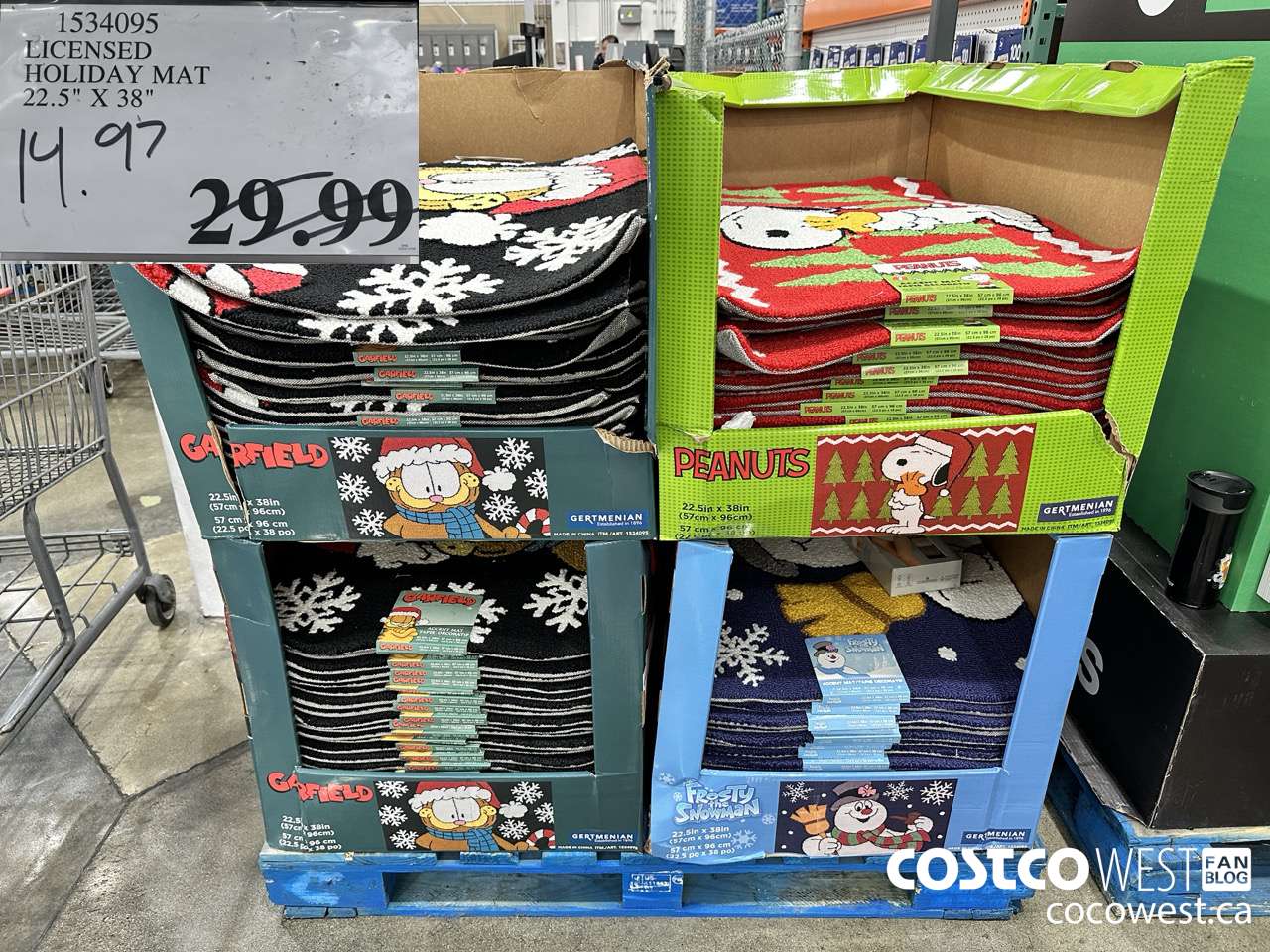 1534095 LICENSED HOLIDAY RUG 22