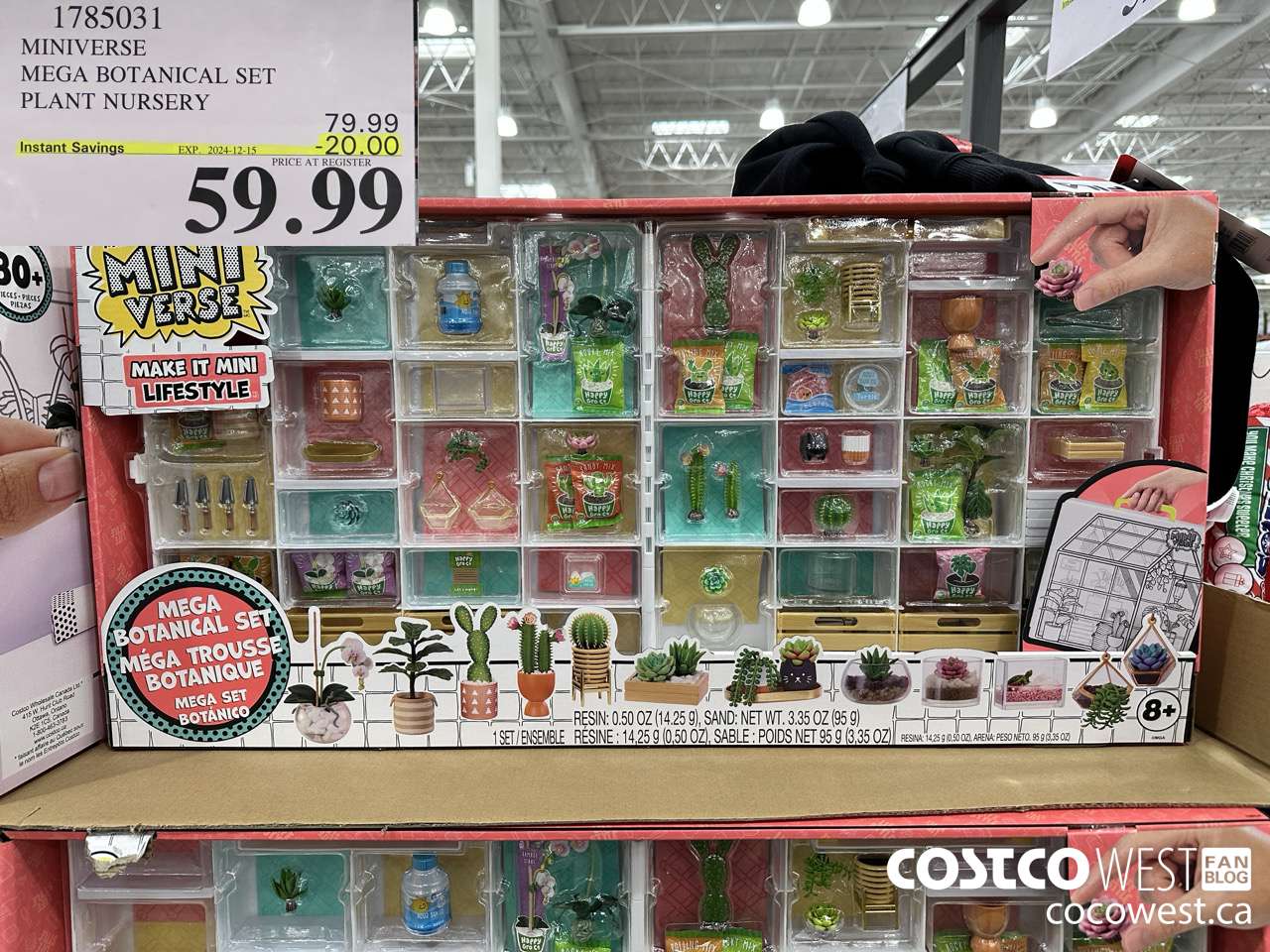 1785031 MINIVERSE MEGA BOTANICAL SET PLANT NURSERY ($20.00 INSTANT SAVINGS EXPIRES ON 2024-12-15) $59.99